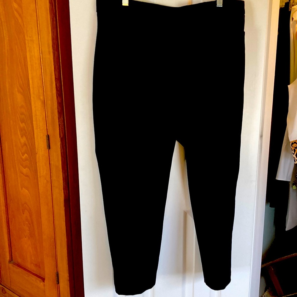 XLP Black Ponte pants from JJill